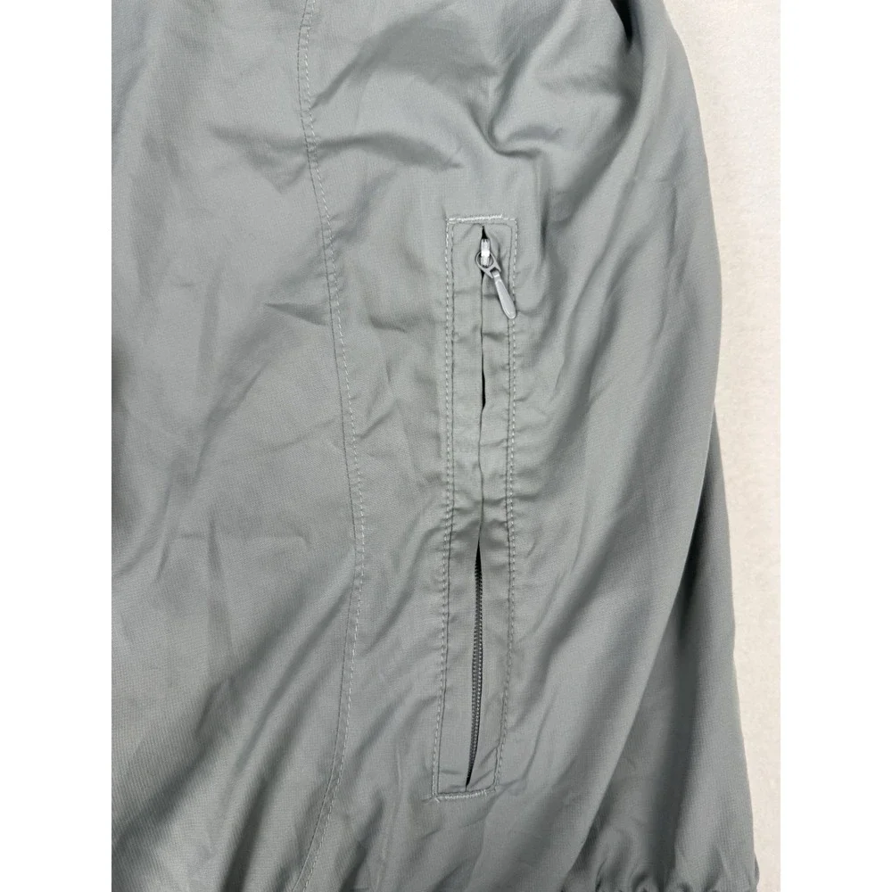 Mens Vintage‎ Nike Jordan 20th Anniversary 2005 196074 070 Silver Zip Up Jacket